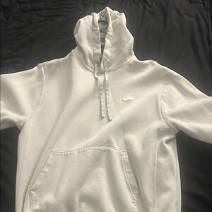 Nike Men's Cream Hoodie Sweater